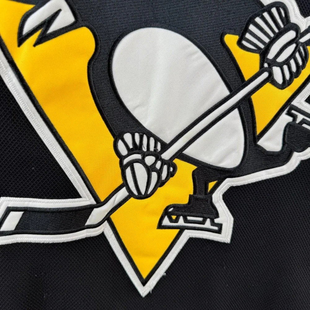 Vintage Pittsburgh Penguins Hockey Jersey 2XL Reebok Phil Kessel Fight Strap